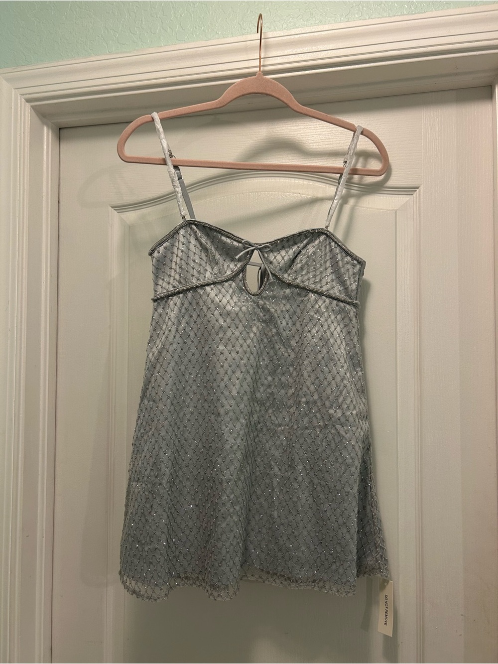 For love and lemons glitter slip dress